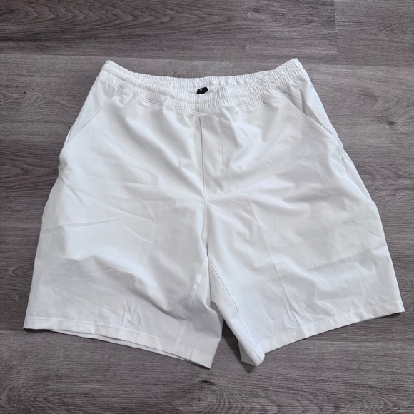 Lululemon Pace Breaker Lined Short 9" White Men XL Athletic - Picture 2 of 12